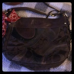 Coach leather hobo